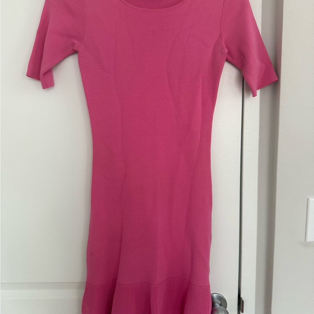 BOUTIQUE MOSCHINO HOT PINK DRESS SIZE 6